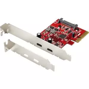 PCIe controller card Renkforce RF-4599664 with 2x USB 3.2 Gen 2 ports