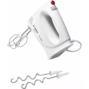 Hand mixer Bosch MFQ3030 — 350 W, 4 speeds, turbo, ergonomic handle, white