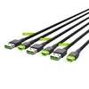 USB-C kabelis Green Cell KABGCSET02 1.2 m Photo 3