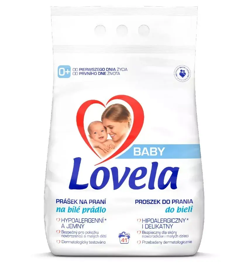 Lovela порошок для белых детских тканей 4.1 кг Photo 1
