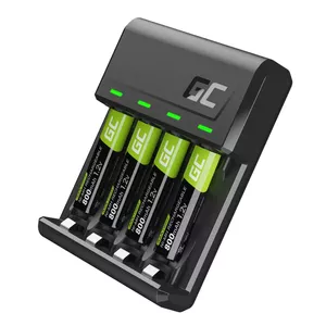 Akumulatora lādētājs universāls USB Green Cell GRSETGC02