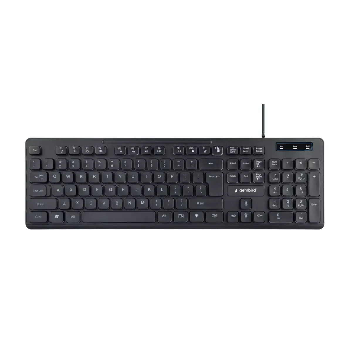GEMBIRD KB-UML-02 USB wired 104-key keyboard Photo 2