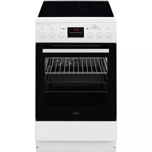 AEG CCB56481BW Freestanding cooker Electric Ceramic White A