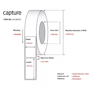 Этикет-принтер Capture CA-LB3070