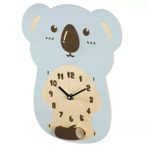 Hama Koala Pendulum mechanical clock Другое Синий, Коричневый, Дерево