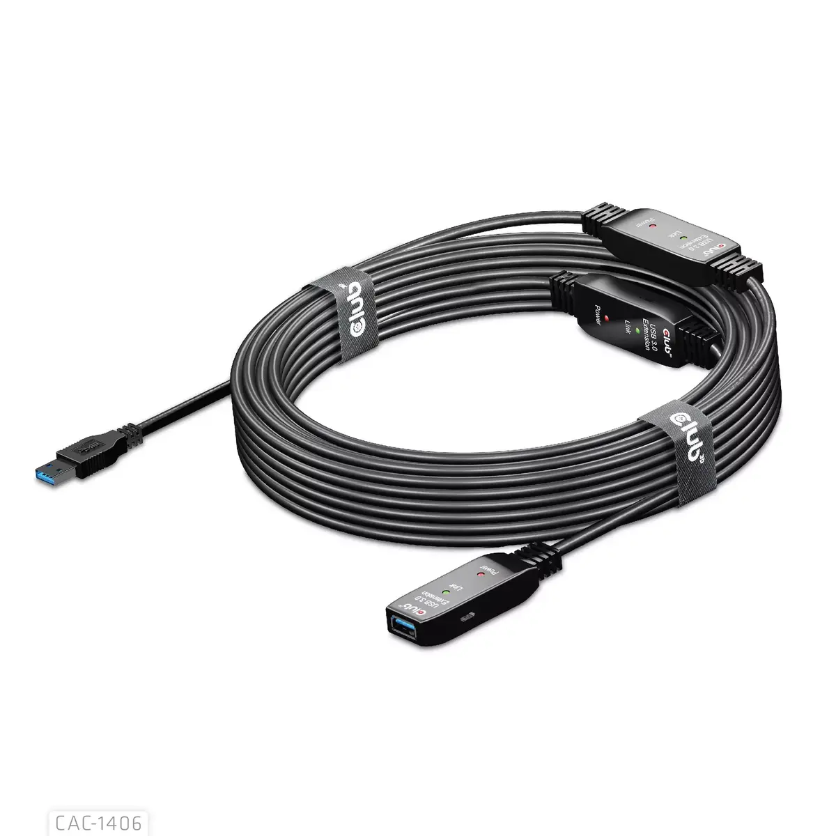 USB 3.2 Gen1 активный удлинитель CLUB3D CAC-1406 Photo 2