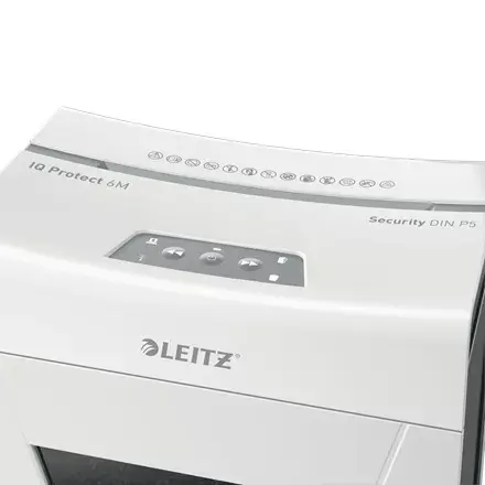 Paper Shredder Leitz IQ Protect Premium 6M P5 Photo 10