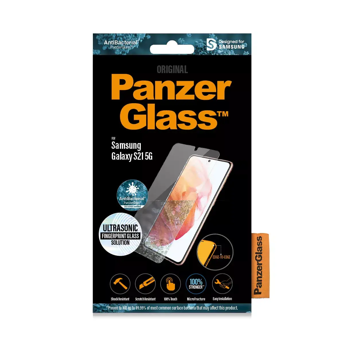 Aizsargstikls PanzerGlass Samsung Galaxy S21 5G Photo 2