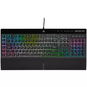 Corsair K55 RGB PRO XT клавиатура USB QWERTY Английский Черный