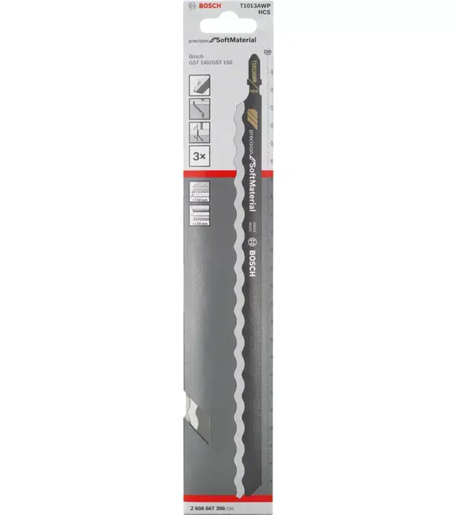 Полотно для лобзика Bosch 2608667396 Photo 2