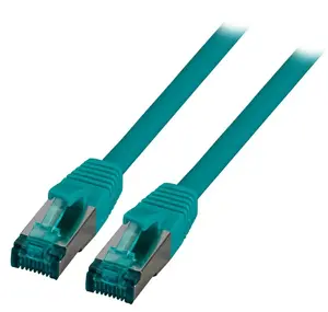 Tīkla kabelis EFB Elektronik MK6001.0,5GR Cat6a S/FTP (S‑STP) 0,5 m zaļš RJ‑45