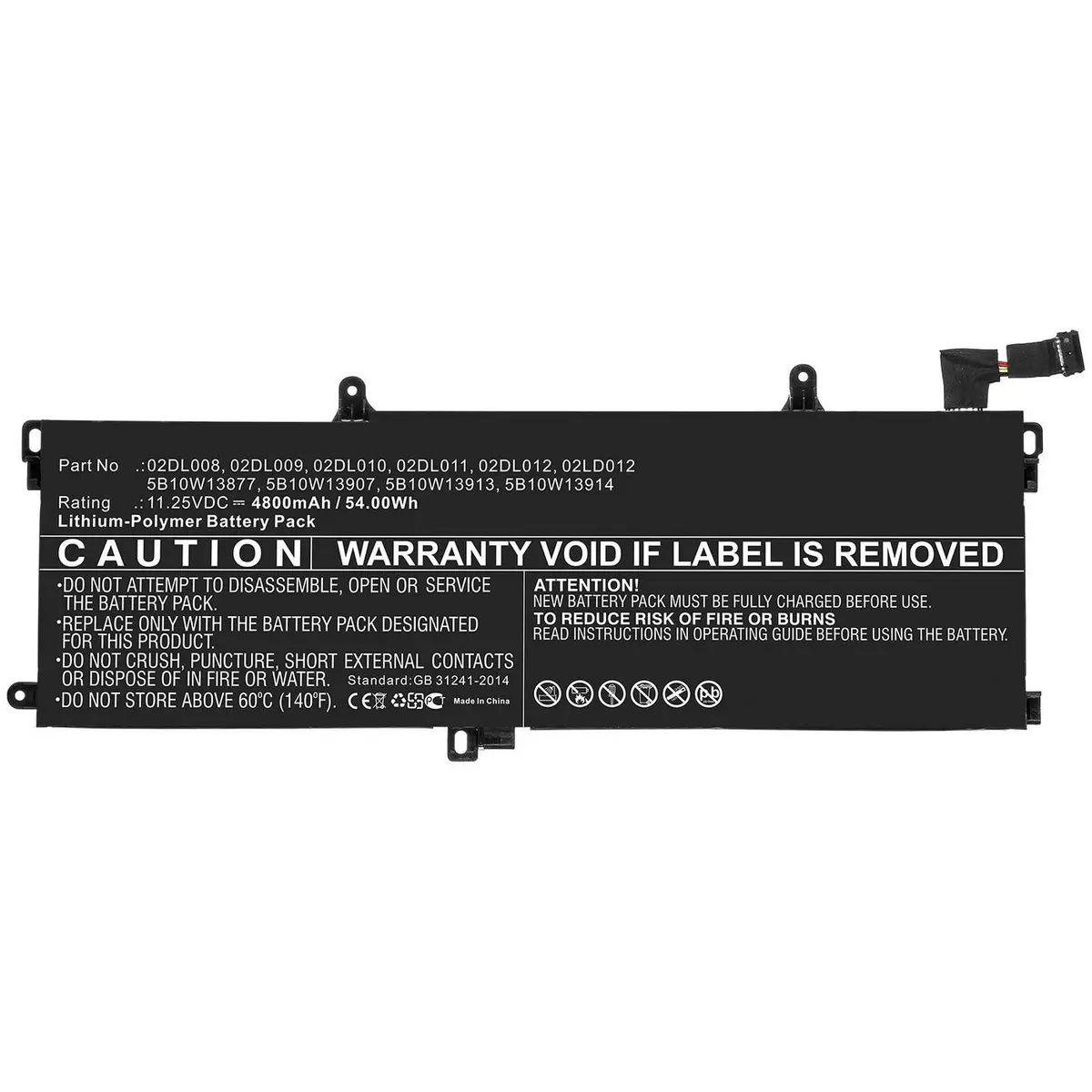 CoreParts klēpjdatora akumulators Lenovo ThinkPad T590