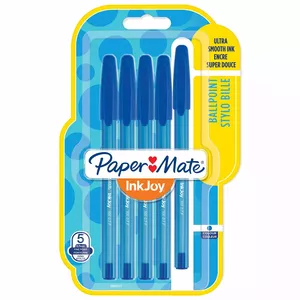 Papermate InkJoy 100 ST Blue Stick ballpoint pen Fine 5 pc(s)