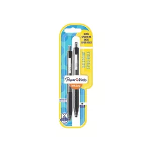 Papermate InkJoy 300RT Black Clip-on retractable ballpoint pen Medium 2 pc(s)