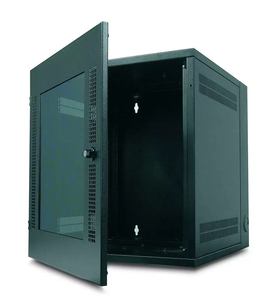 APC NetShelter WX Wall-Mount Enclosure 13U Glass Door Black AR100 Photo 3