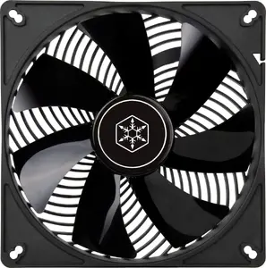 Cooling fan SILVERSTONE SST-AP140I 140 mm, black, noise 30.1 dB
