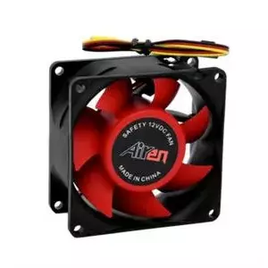 Cooling fan AIREN RedWingsExtreme80H 80×80×38 mm, 80 mm axial PC fan
