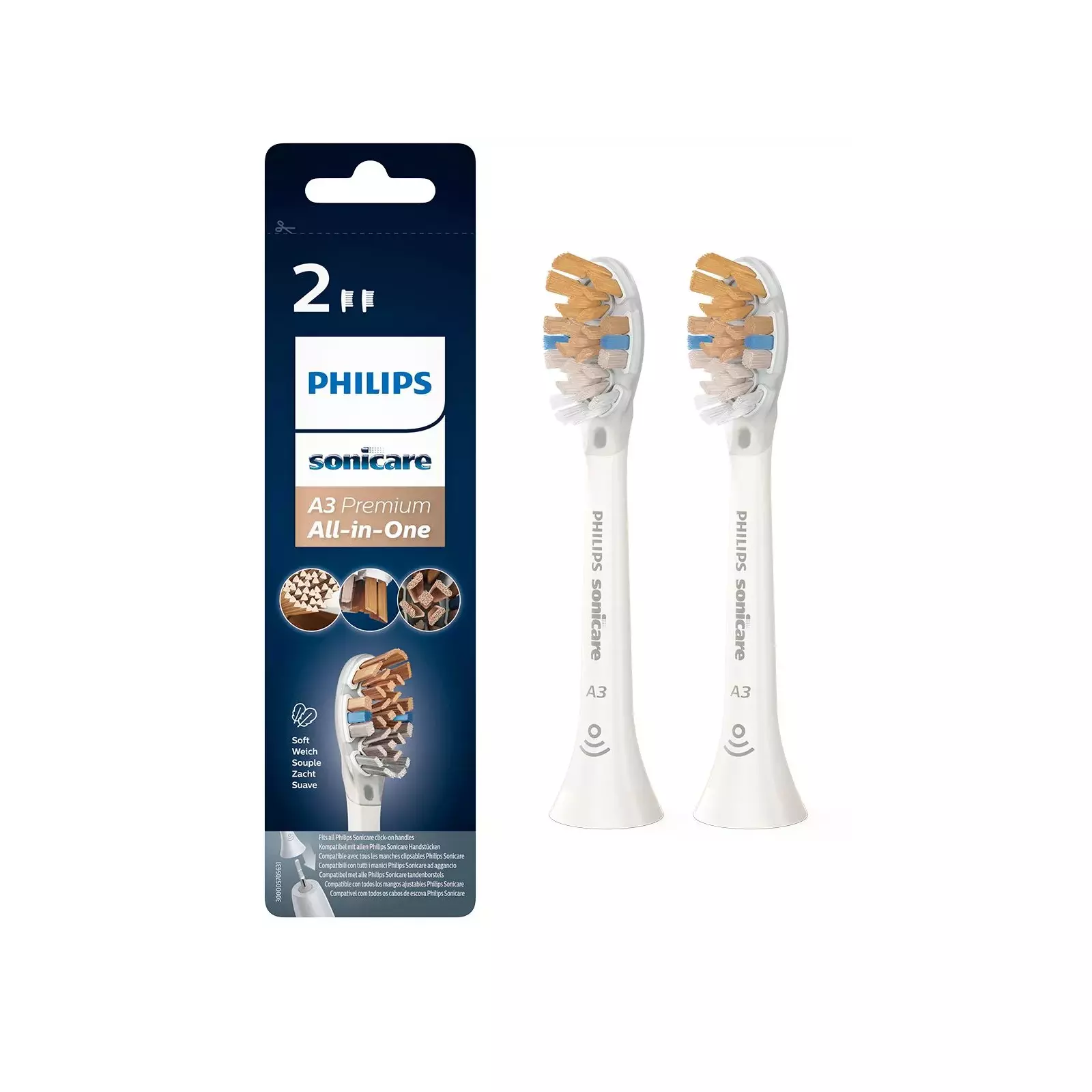 Philips A3 Premium HX9092/10 toothbrush head HX9092/10