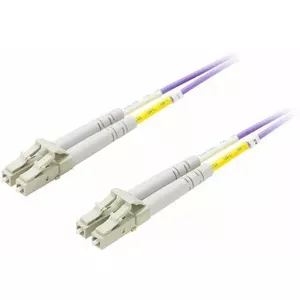 Optiskā šķiedra dūplekss kabelis DELTACO LCLC-705 LC‑LC 50/125 OM4, multimodāls