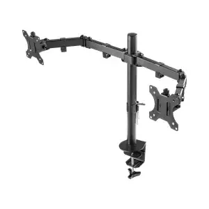 Monitor arm DELTACO GAMING GAM-040 for 13–32" screens, VESA 75x75/100x100, black