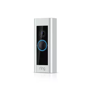 Video doorbell Ring Video Doorbell Pro 2 Plug-in — Nickel Satin steel, 150° H × 150° V, Wi‑Fi, AC/DC 16–24V