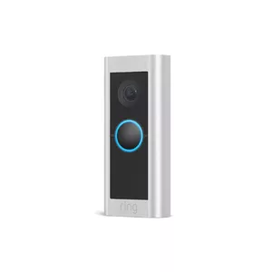 Video Doorbell RING Video Doorbell Pro 2 Hardwired — Nickel Satin steel, Wired Wi‑Fi, 150°×150° FOV, 16–24V AC
