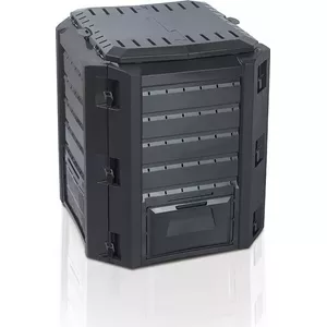 Composter Prosperplast IKL380C-S411 Compogreen 380 L – outdoor compost bin, ventilated design