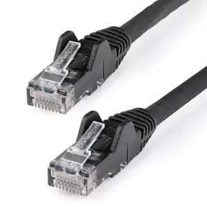 Ethernet Cable StarTech.com N6LPATCH1MBK 1m