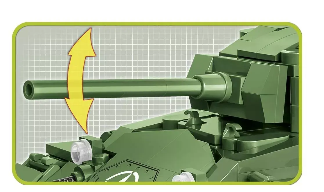Cobi танк M24 Chaffee 1:35 модель Photo 8