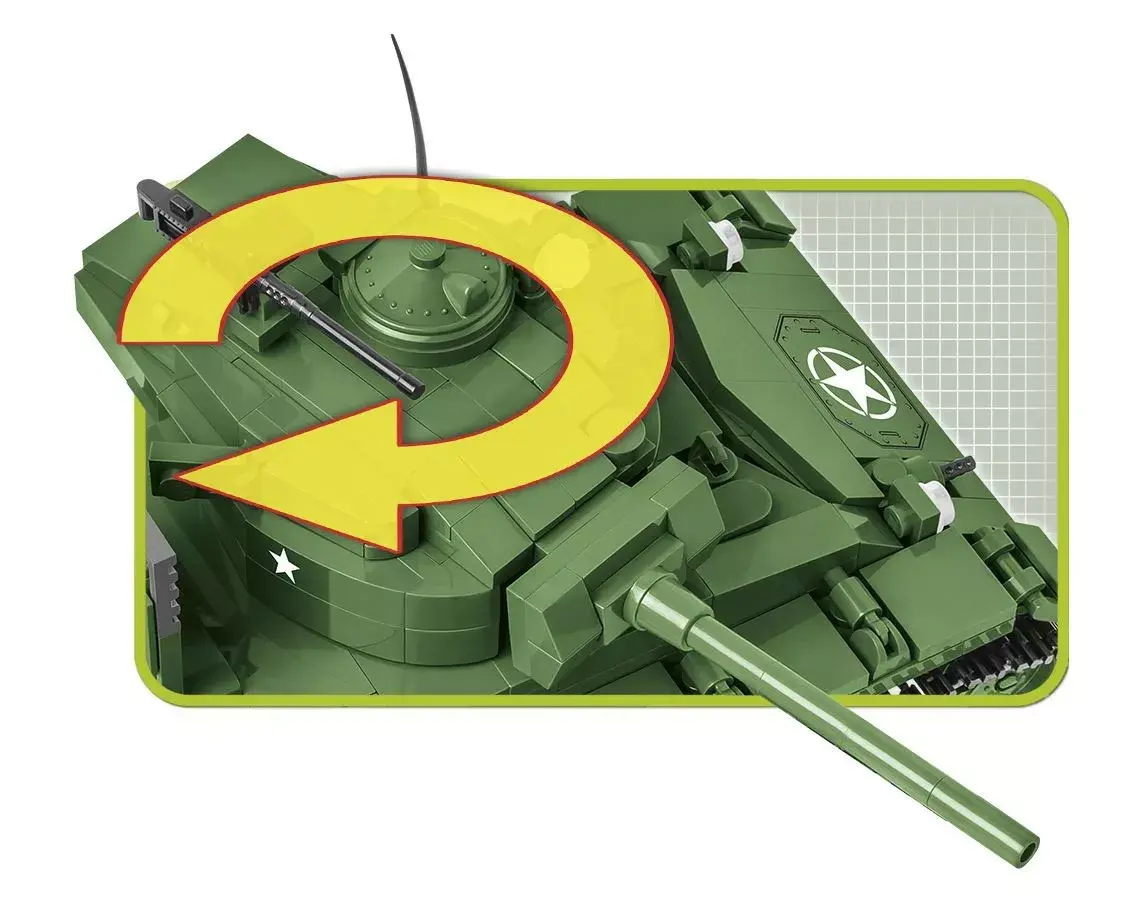 Cobi танк M24 Chaffee 1:35 модель Photo 9