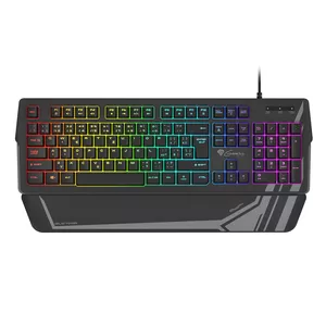 Genesis spēļu tastatūra RHOD 350 RGB CZ/SK izkārtojums, 7 zonu aizmugures apgaismojums