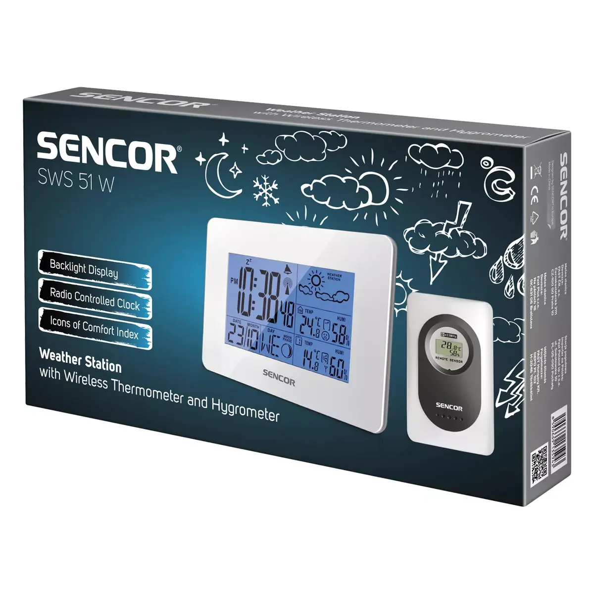 Meteostacija SENCOR SWS 51 W Photo 2