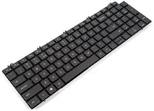 Wired Dell 99-key English-International Keyboard 8XY7G — compact layout, USB connection