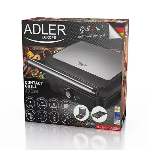 Контактный гриль Adler AD 3051 Photo 12
