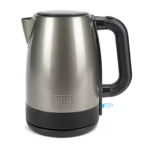 Electric kettle Black & Decker BXKE2201E — 1.7 L, 2200 W, stainless steel/black, concealed heating element
