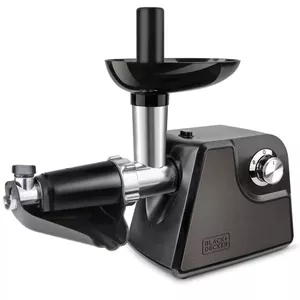 Meat grinder Black & Decker BXKM1000E 1000 W, stainless steel 5.2 L bowl, 8 power levels, pulse, kneading