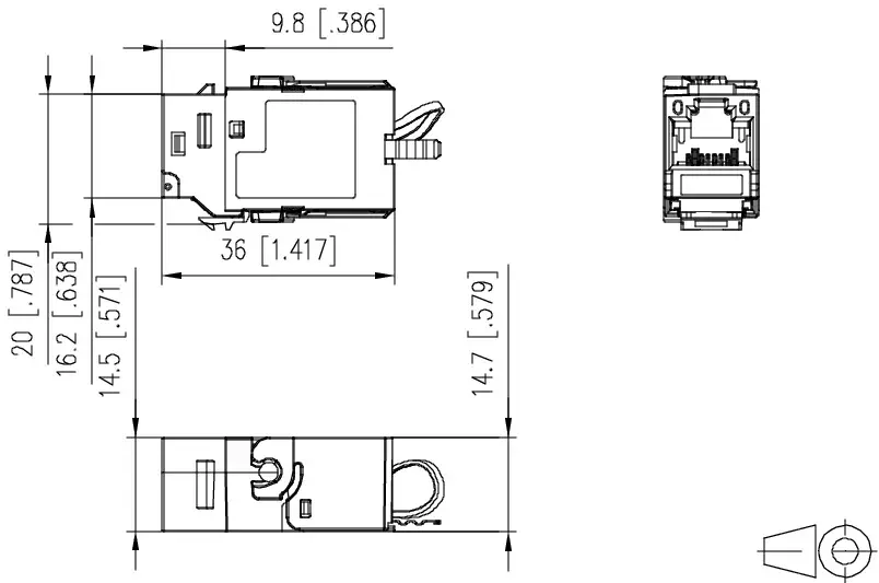 Соединитель провода METZ CONNECT 130B21-Z Photo 4