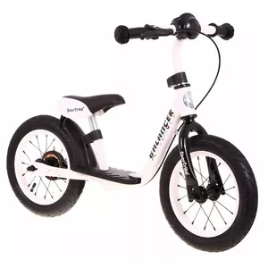 Balance Bike SporTrike Walking Balance Bike White — toddler walking trainer, no pedals