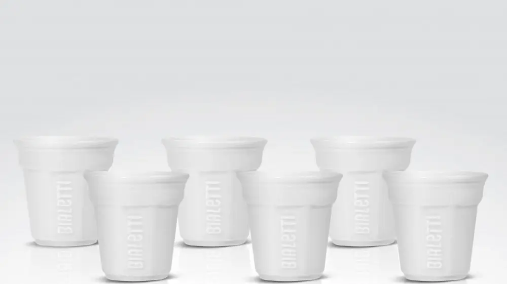 Krūzīšu komplekts BIALETTI BICCHIERINO White —
