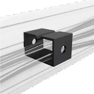 Клипса для кабеля B-TECH BT8390 SYSTEM X, чёрная, 3 шт.