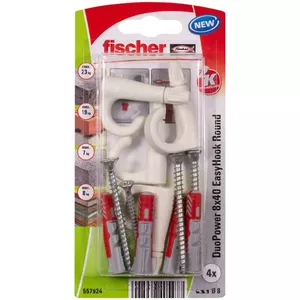 Screw & wall plug kit Fischer 557924