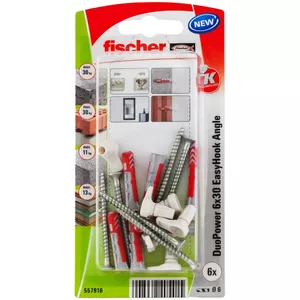 Screw & wall plug kit Fischer 557916