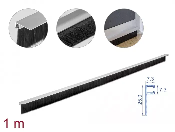 Brush strip DeLOCK 66652 Photo 2