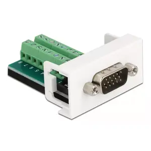 Модуль VGA male на клеммную колодку DeLOCK Easy 45
