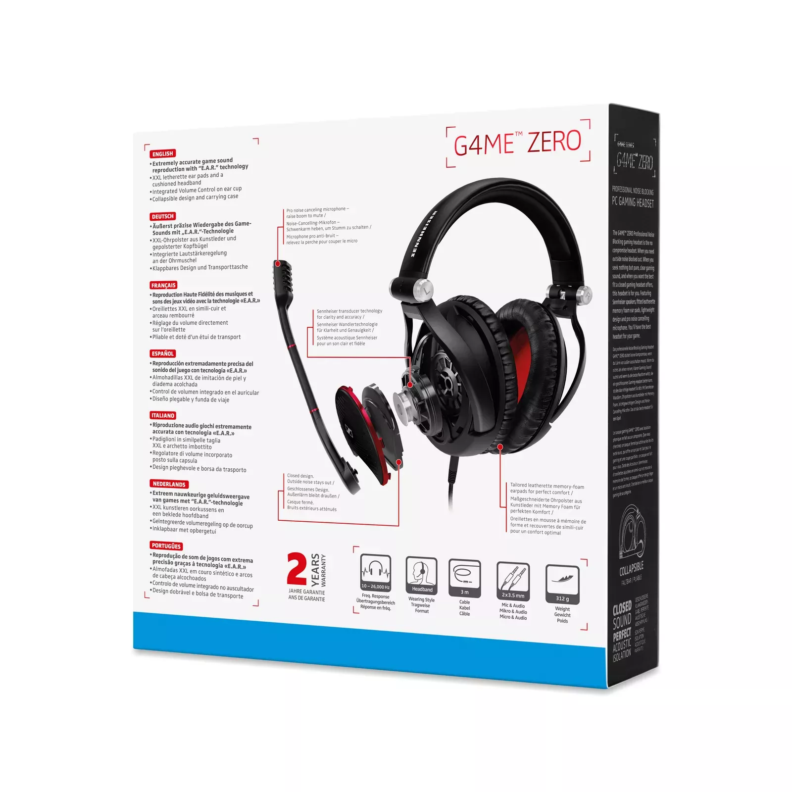 Sennheiser game zero vs hyperx cloud 2 hot sale