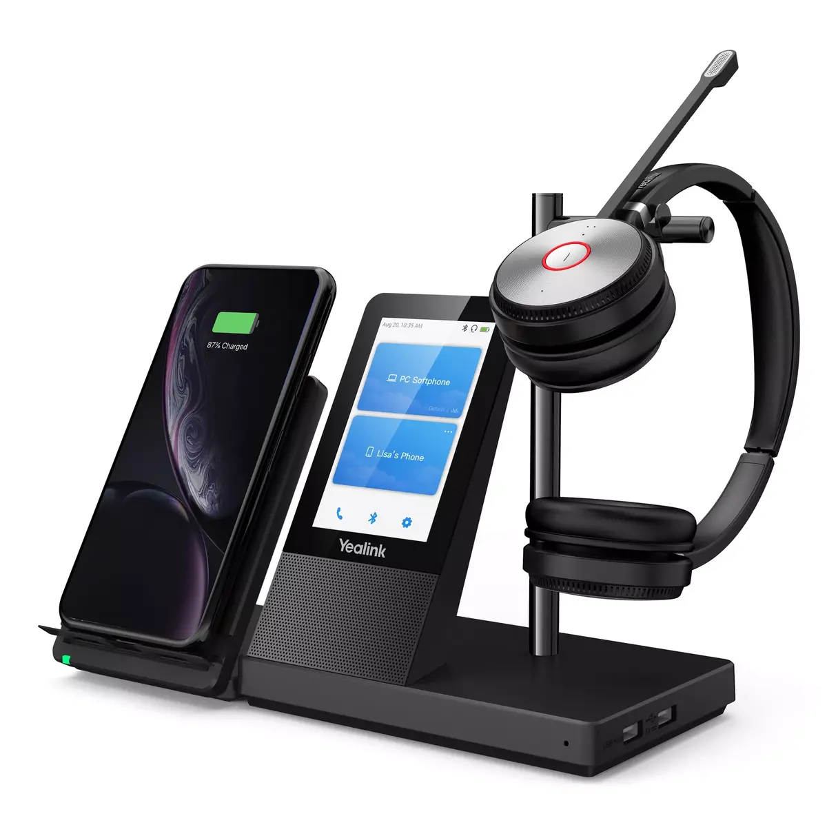 Austiņas Yealink WH66 Dual UC-DECT Wireless Photo 2