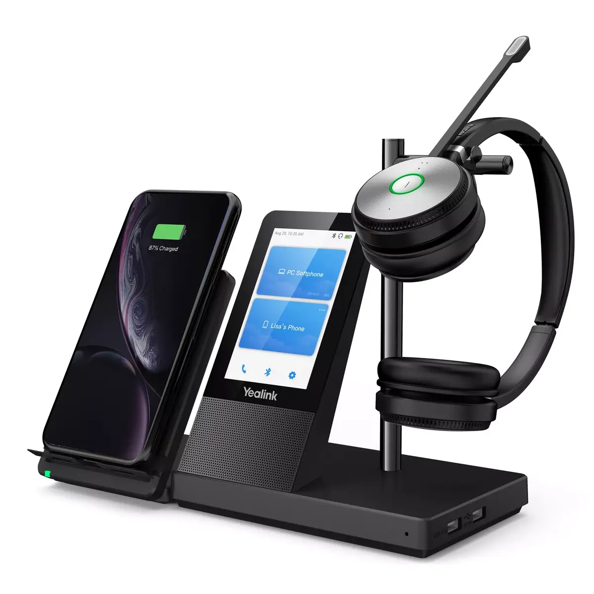Austiņas Yealink WH66 Dual UC-DECT Wireless Photo 5