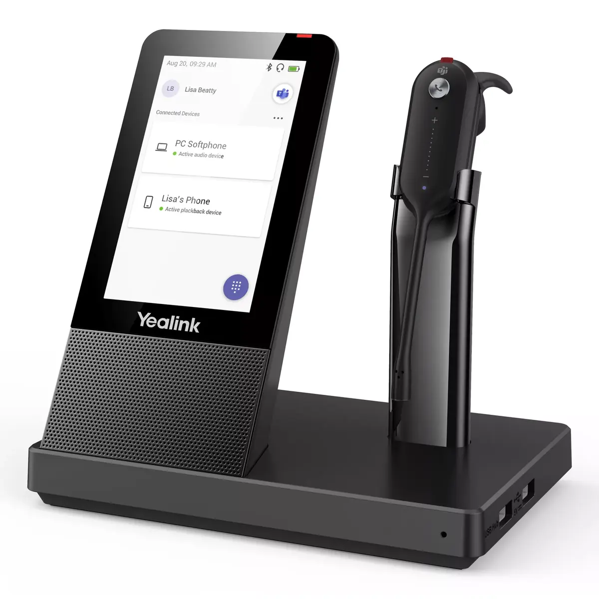 Austi Yealink WH67 Teams-DECT Wireless headset Photo 2