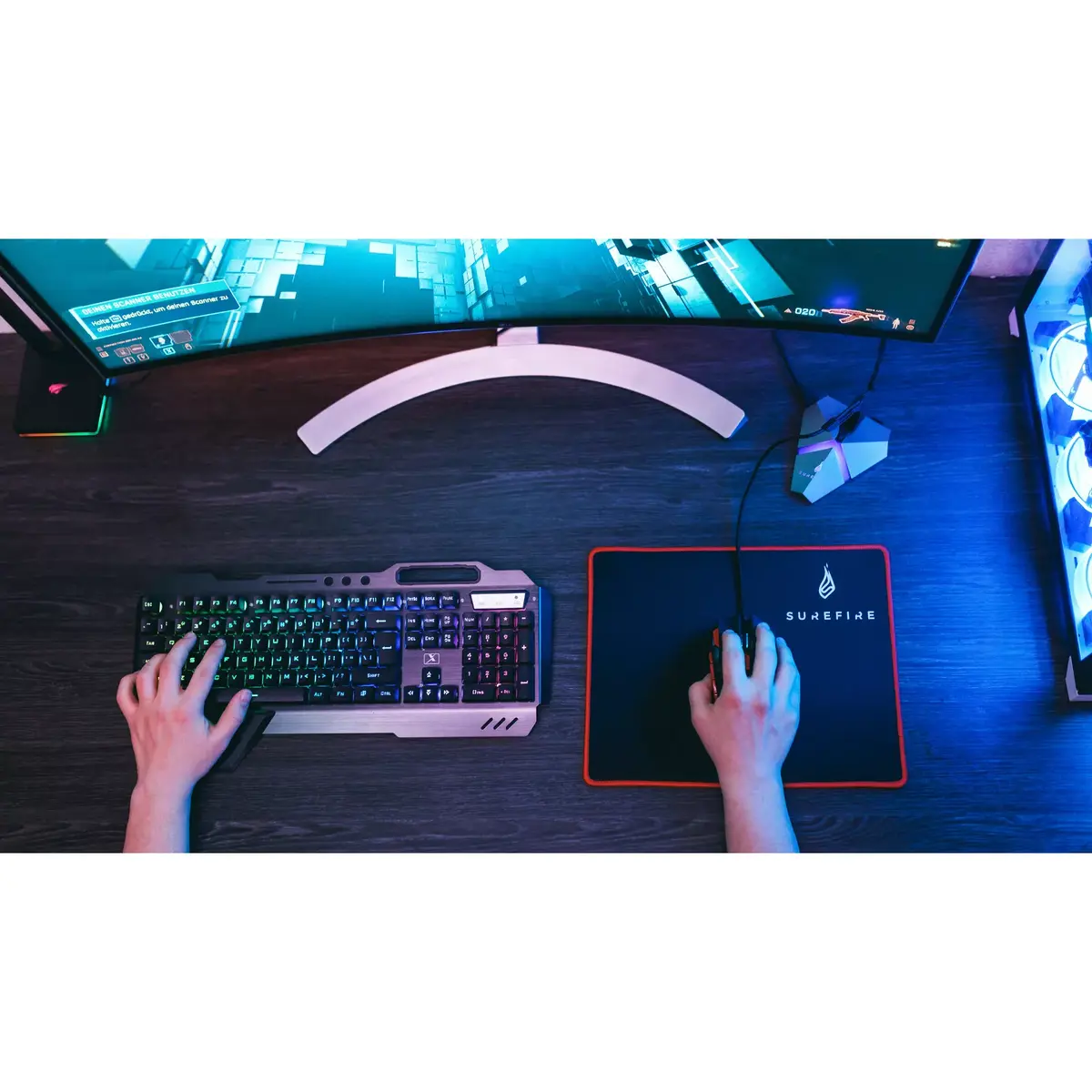 SUREFIRE Silent Flight 320 gaming mouse pad Photo 3