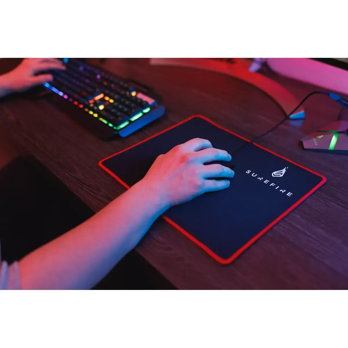 SUREFIRE Silent Flight 320 gaming mouse pad Photo 4
